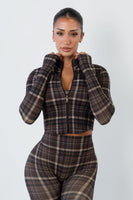 Cloud II™ Jacket - Espresso Plaid