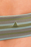 Cloud II™ Classic Bra - Olive Stripe