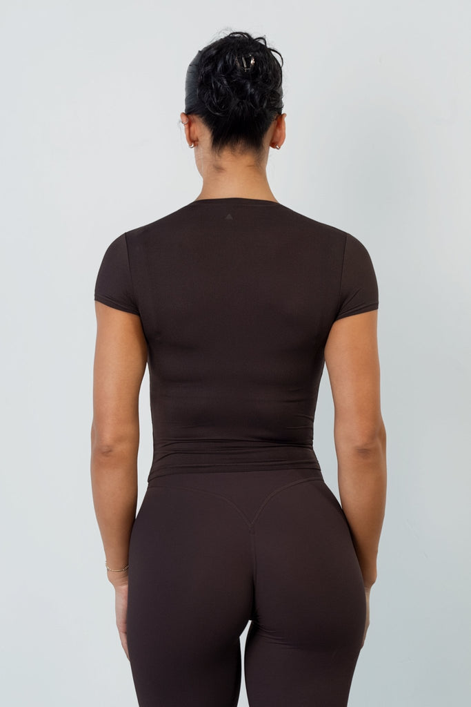 Vitality Sportlite Tee - Espresso