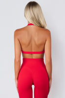 Cloud II™ Mini Halter Bra - Cherry Print