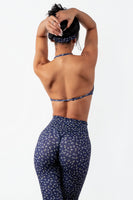 Cloud II™ Micro Halter Bra - Oxford Microfloral