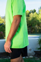 Vitality Retro Uni Tee - Neon Green