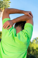 Vitality Retro Uni Tee - Neon Green