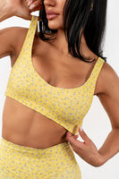 Cloud II™ V Bra - Sunny Microfloral