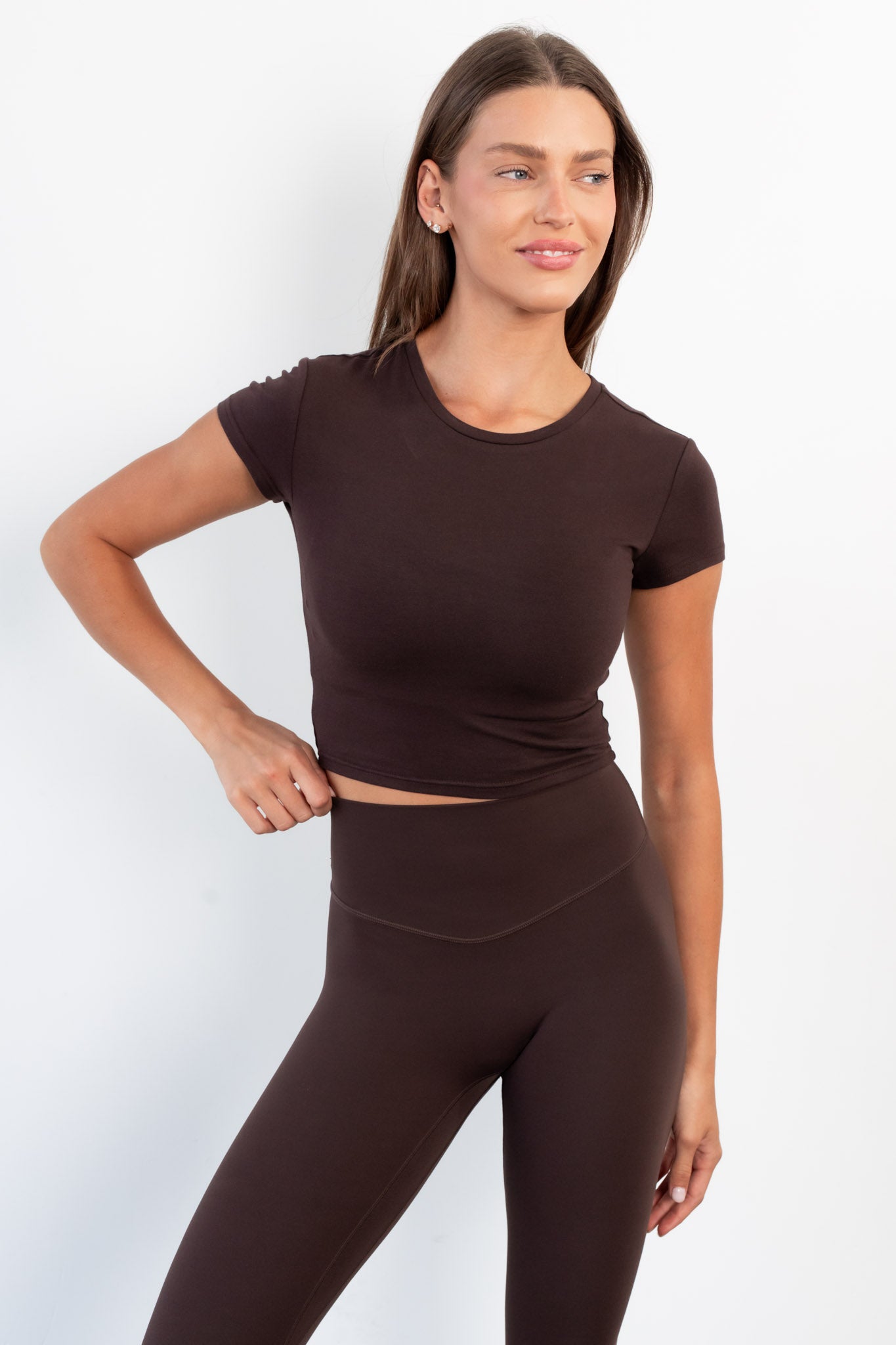 Vitality Basis® Tee - Espresso