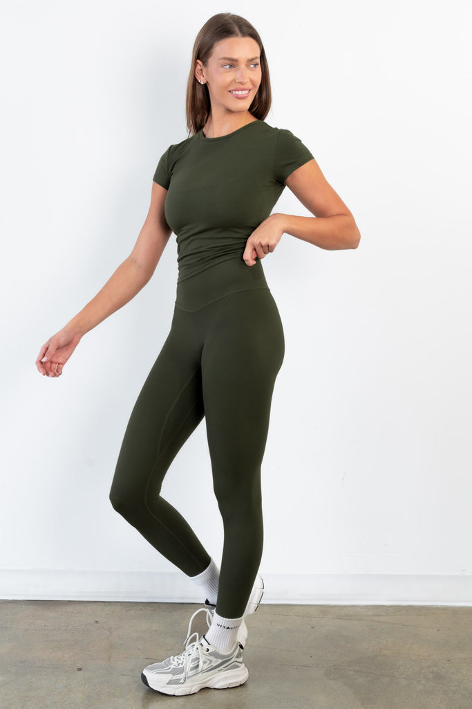 Vitality Basis® Full Tee - Olive