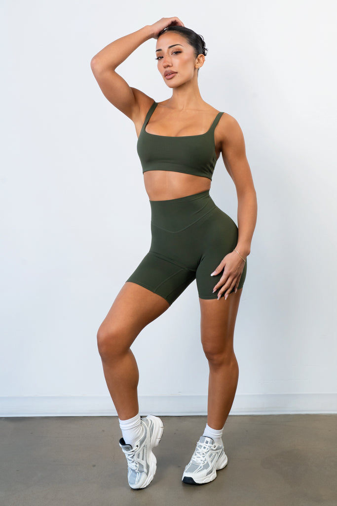 Cloud II™ Biker Short - Olive