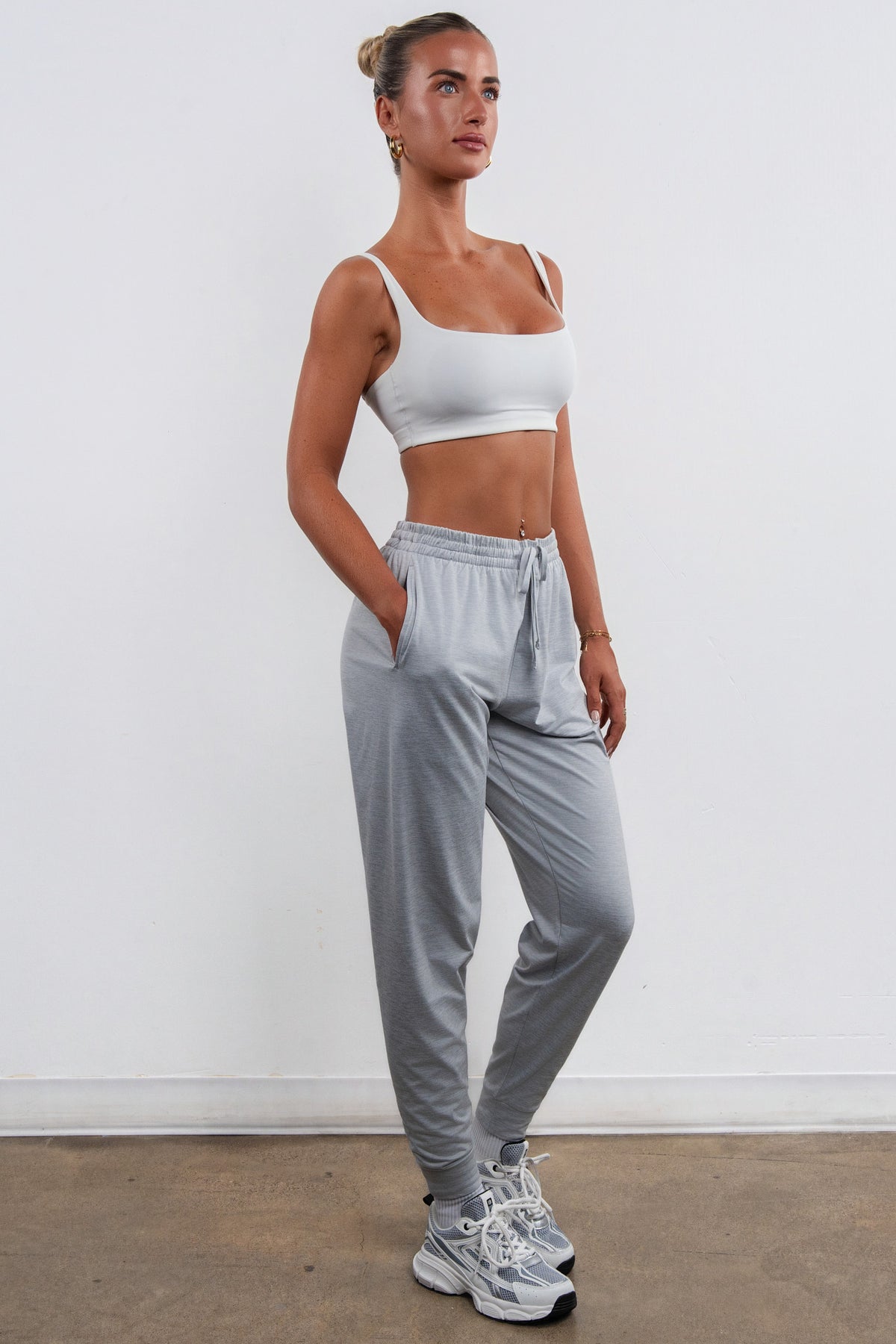 Vitality Marshmallow Go Jogger - Stone Heather