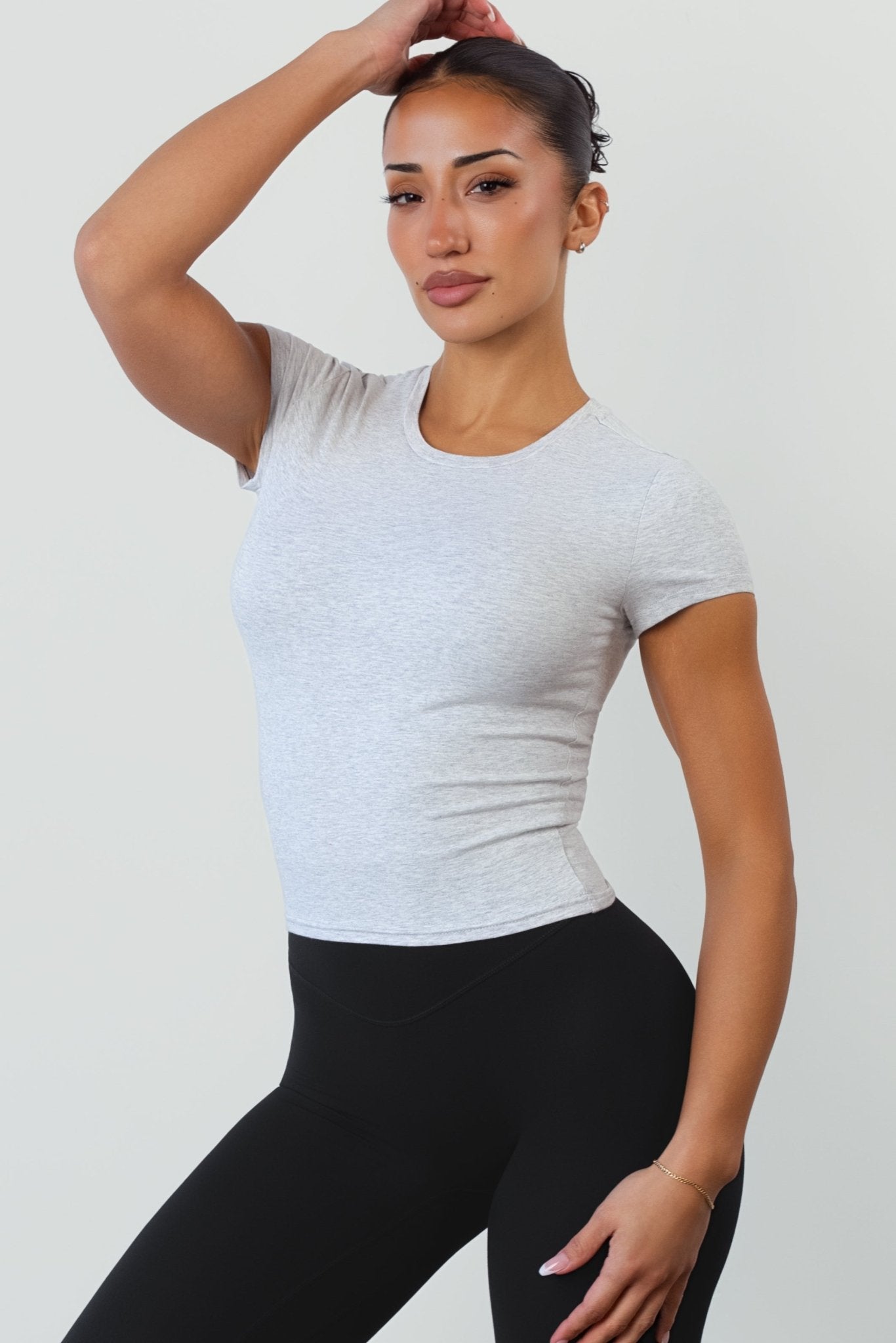 Vitality Basis® Full Tee - Heather Grey