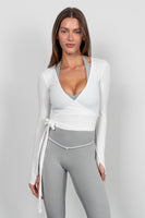 Vitality Basis® Wrap Top - Snow