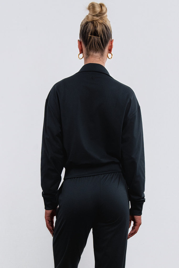 Vitality Marshmallow Zip Up Jacket - Midnight