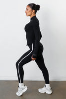 Cloud II™ Half Zip Top - Midnight Contrast