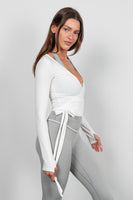 Vitality Basis® Wrap Top - Snow