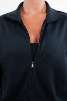 Vitality Marshmallow Zip Up Jacket - Midnight
