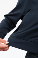 Vitality Marshmallow Zip Up Jacket - Midnight