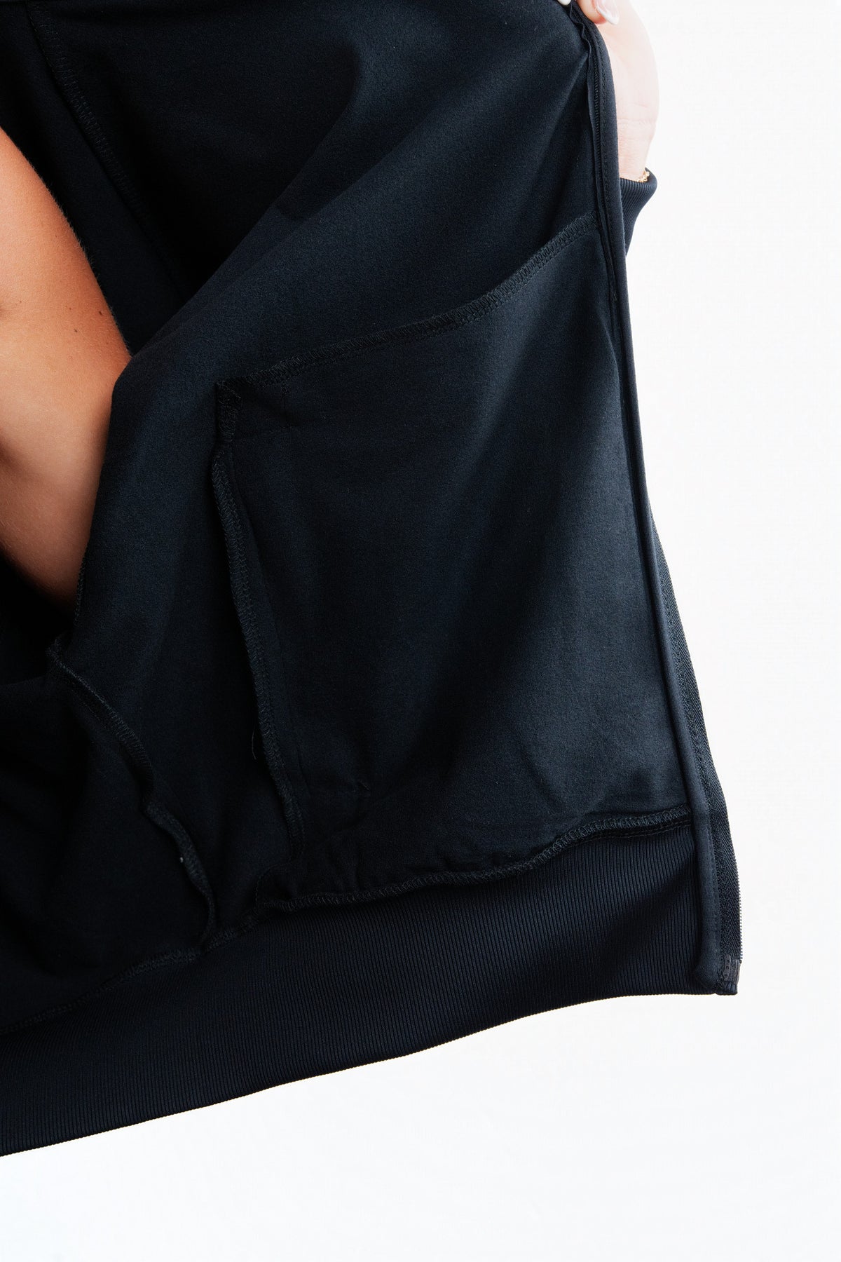 Vitality Marshmallow Zip Up Jacket - Midnight