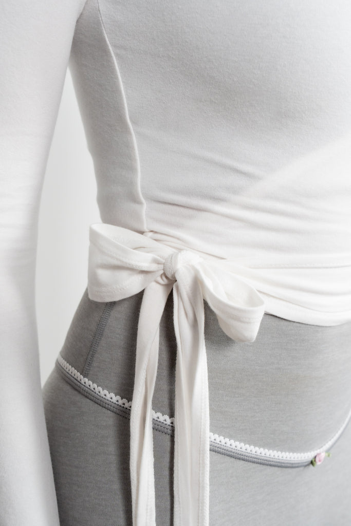 Vitality Basis® Wrap Top - Snow