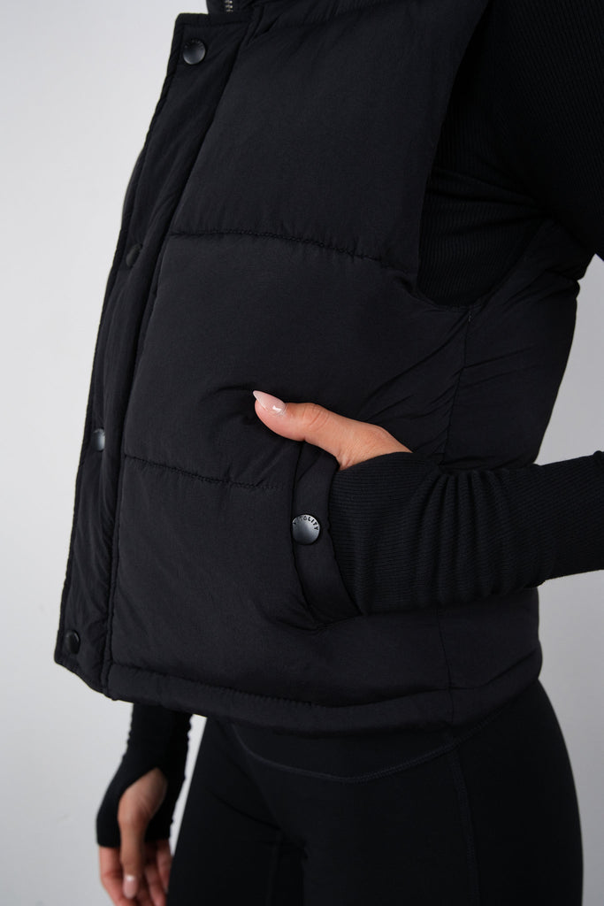 Vitality Puffer Vest - Midnight