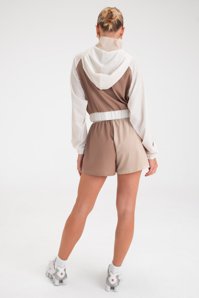 Vitality Drift A Line Short - Khaki Combo