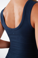 Vitality Basis® U Cropped Tank - Nocturne