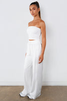 Vitality Essence Wide Leg Pant - Snow