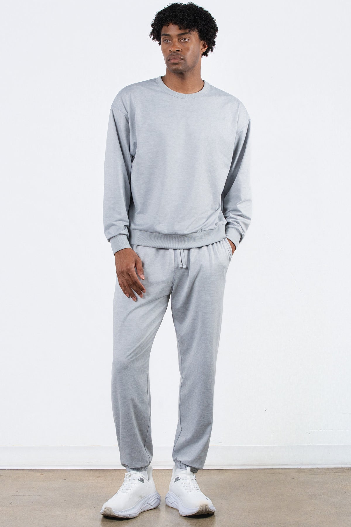 Vitality Marshmallow Men's Go Jogger - Stone Heather