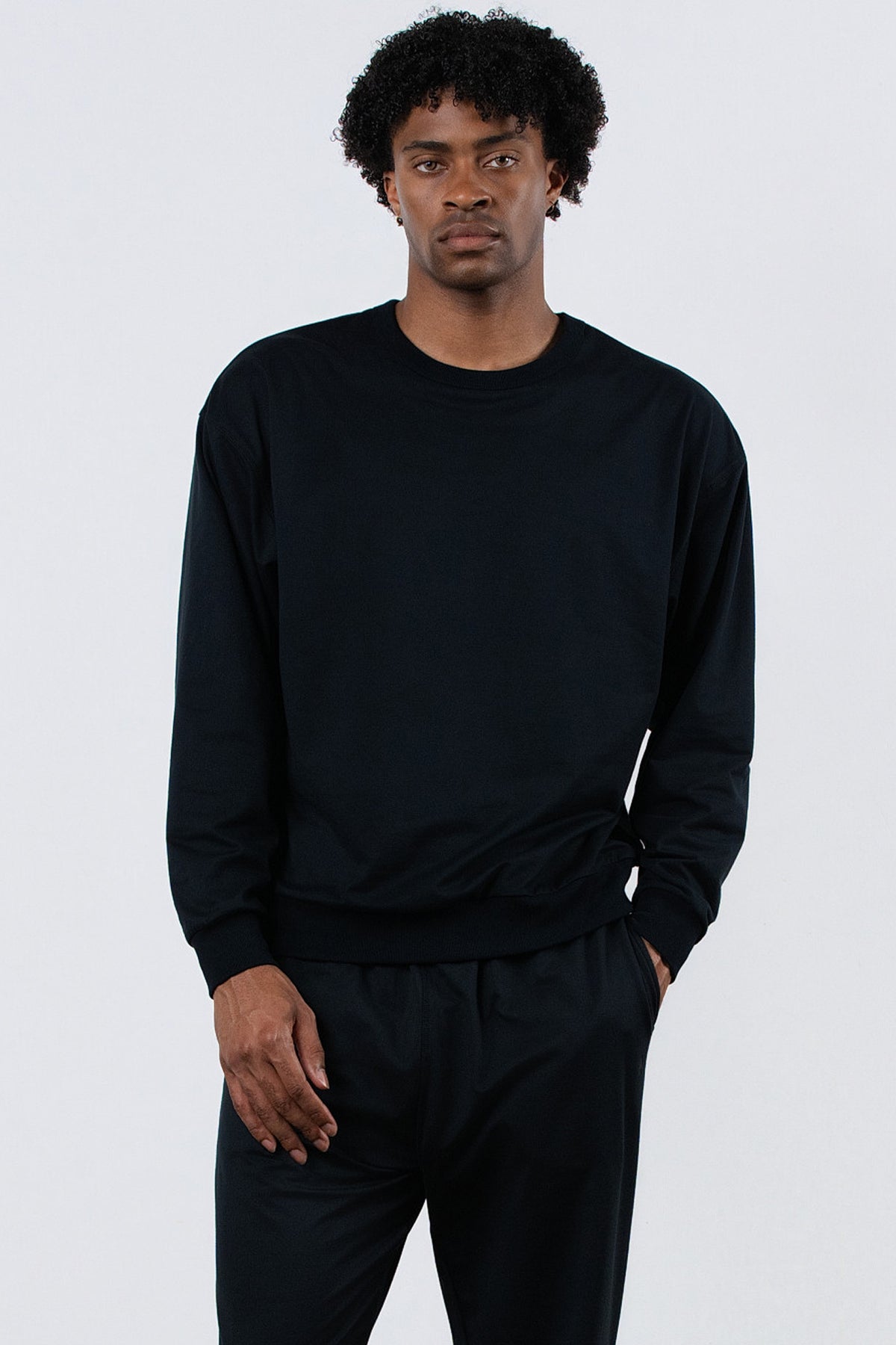 Vitality Marshmallow Men's Crewneck - Midnight