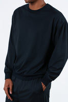 Vitality Marshmallow Men's Crewneck - Midnight