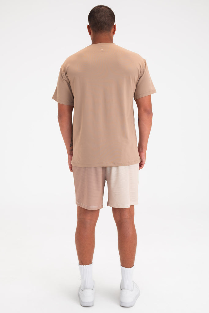 Vitality Motive Men's Crew Tee - Khaki