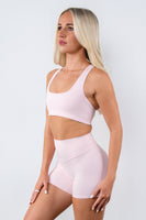 Cloud II™ Core High Bra - Rose Quartz