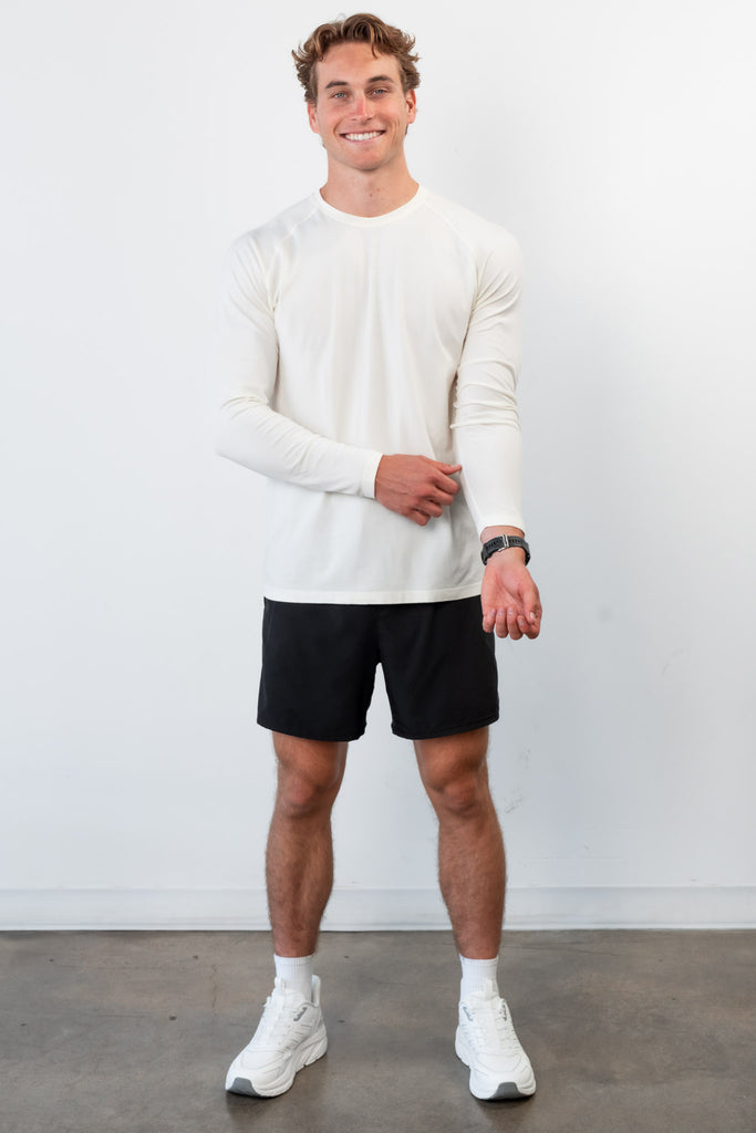 Vitality Kinetic® Long Sleeve Tee - Oat Marl