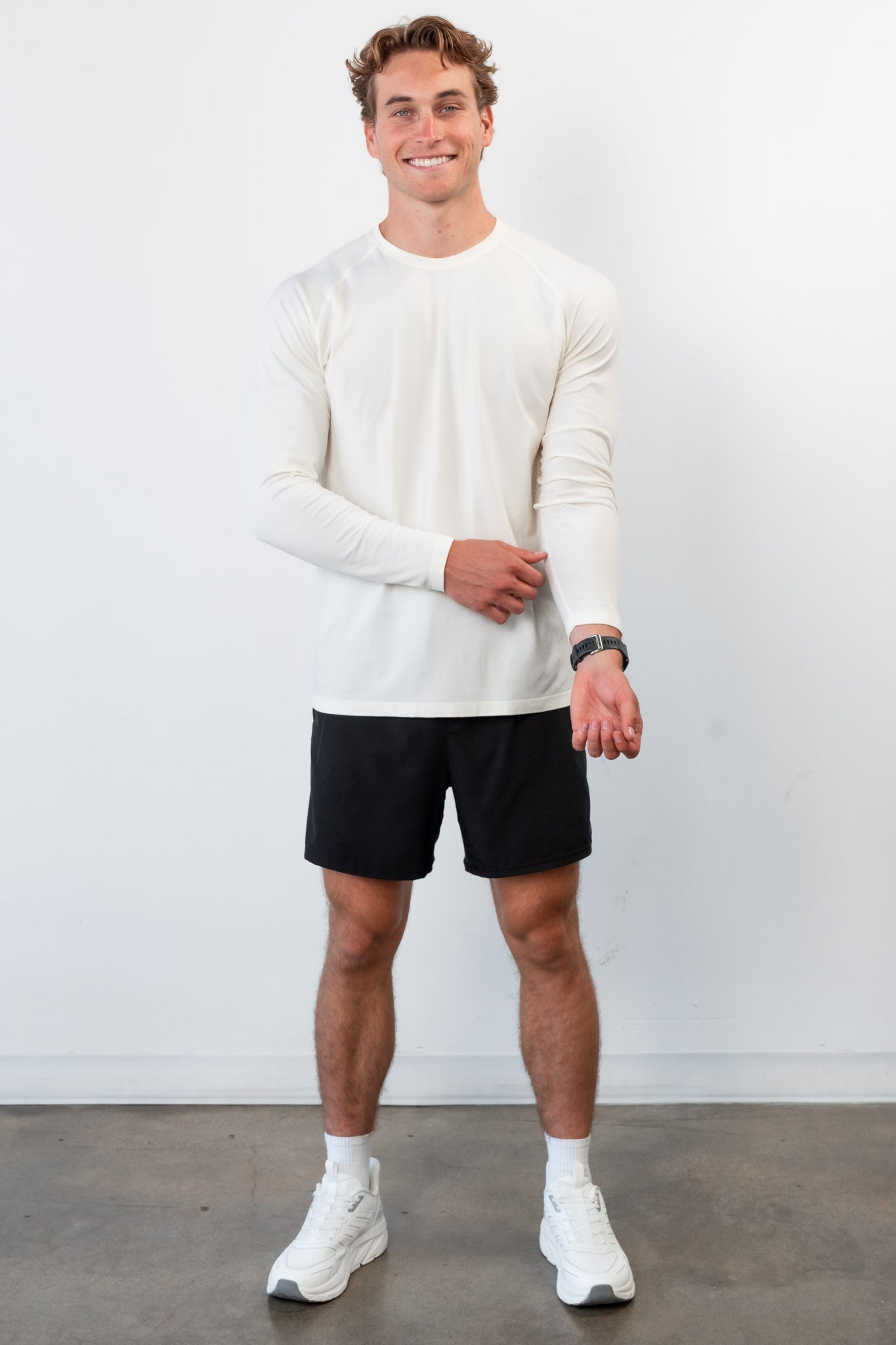 Vitality Kinetic® Long Sleeve Tee - Oat Marl