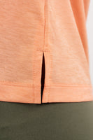 Vitality Flow Simple Tee - Light Peach
