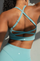 Cloud II™ Lace Up Bra - Ocean