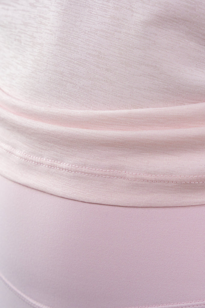 Vitality Flow Cinch Tank - Rose Quartz