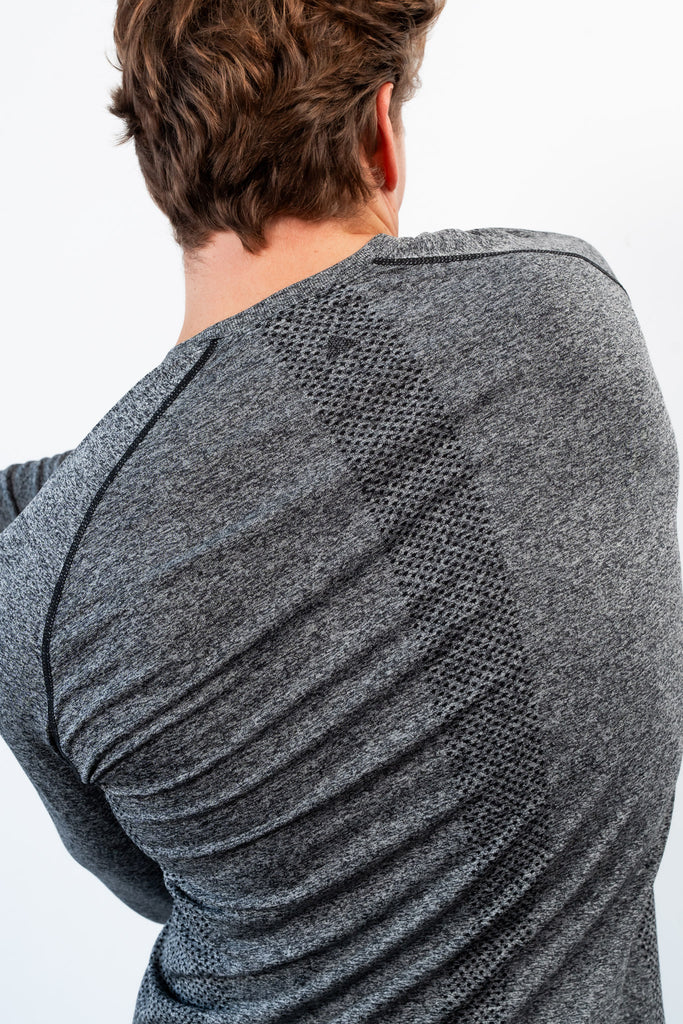 Vitality Kinetic® Long Sleeve Tee - Midnight Marl
