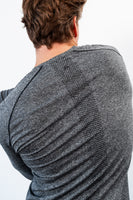 Vitality Kinetic® Long Sleeve Tee - Midnight Marl