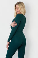 Cloud II™ Rib U Long Sleeve - Forest