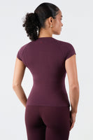 Vitality Basis® Raglan Tee - Wine