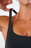 Vitality Pulse® Strappy Racer Bra - Midnight Washed