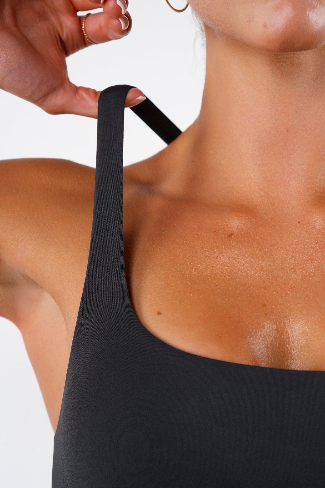 Vitality Pulse® Strappy Racer Bra - Midnight Washed