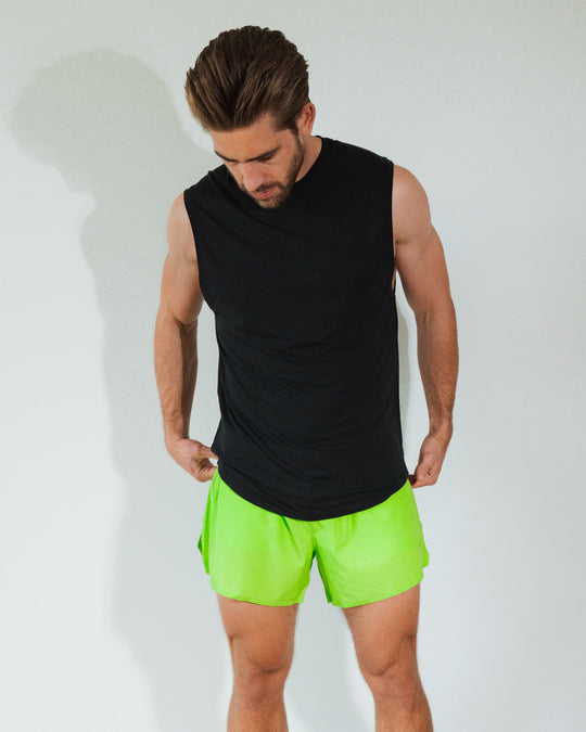 Vitality Prime® Sport Short 5" - Neon Green