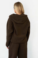 Vitality Polar Fleece Full Zip Hoodie - Toasted Walnut