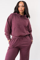 Vitality Homebody® Women's Hoodie - Wine Washed