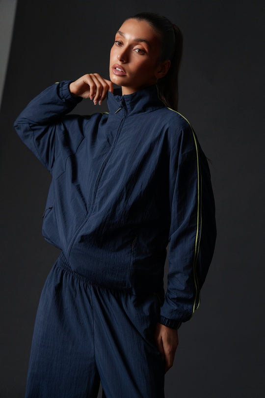 Vitality Linear Track Jacket - Nocturne