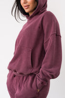 Vitality Homebody® Women's Hoodie - Wine Washed