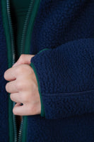 Vitality Polar Fleece Full Zip Hoodie - Oxford