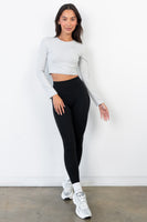 Vitality Basis® Long Sleeve - Heather Grey