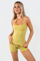 Cloud II™ Outline Keyhole Tank - Avocado Washed