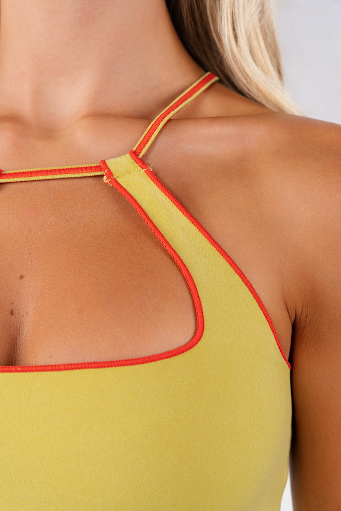 Cloud II™ Outline Keyhole Tank - Avocado Washed